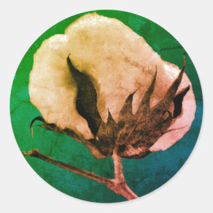 Cotton Boll Sticker