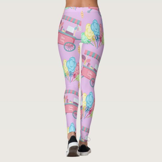 Cotton Candy All Over Print Leggings