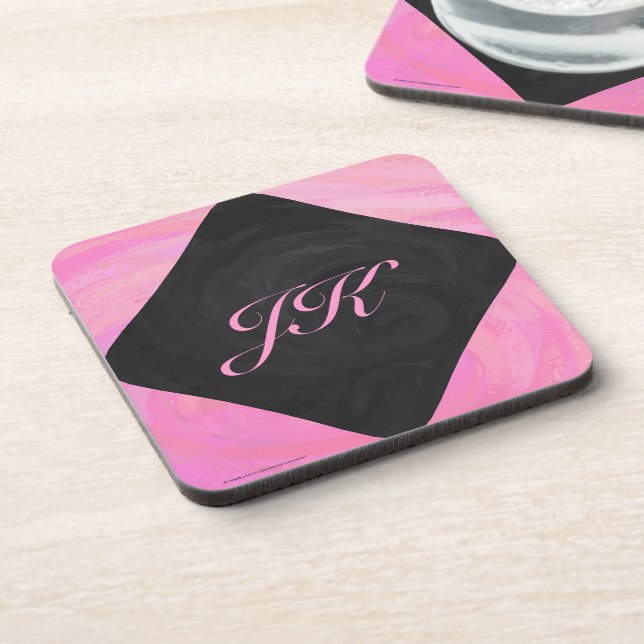 Cotton Candy Beverage Coaster (Left Side)