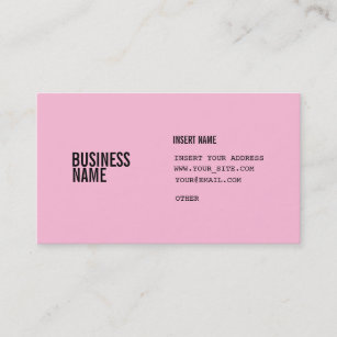 Cotton Candy Black Condensed Fonts Business Card
