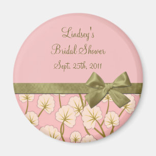 Cotton Candy Bouquet Shower Favor Keepsake Magnet