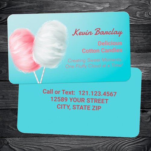 Cotton Candy Business Card