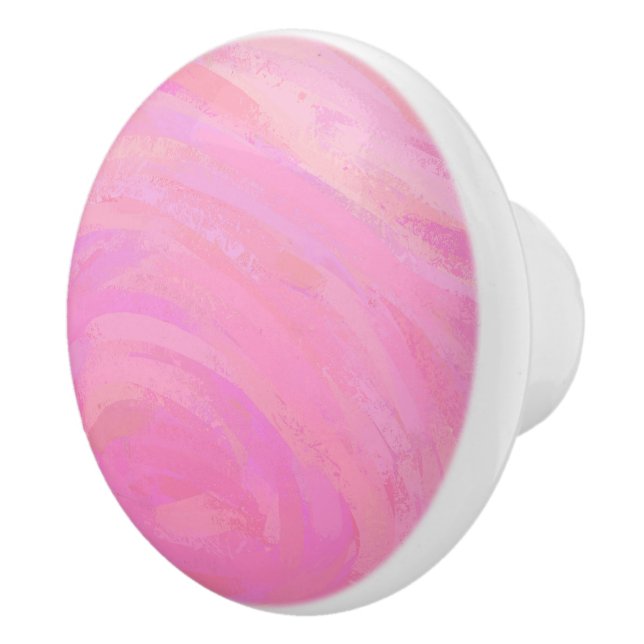 Cotton Candy Ceramic Knob (Right)