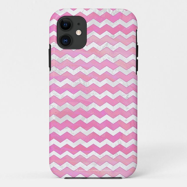 Cotton Candy Chevon Pattern Case-Mate iPhone Case (Back)