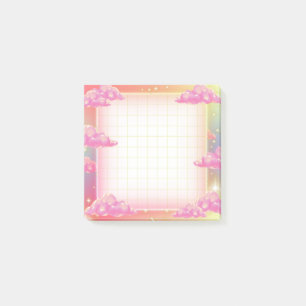 Cotton Candy Clouds - Neon Dreams Sticky Notes