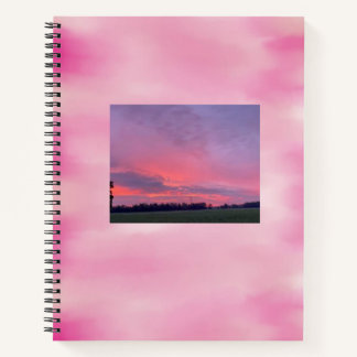 Cotton Candy Clouds Notebook