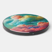 Cotton Candy Clouds Personalized Phone Charger (Front 2)