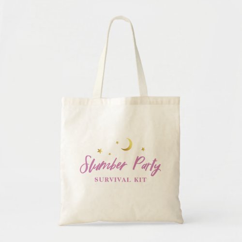 Cotton Candy Clouds Slumber Party Tote