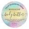 Cotton Candy Colored Gold Body Butter Labels