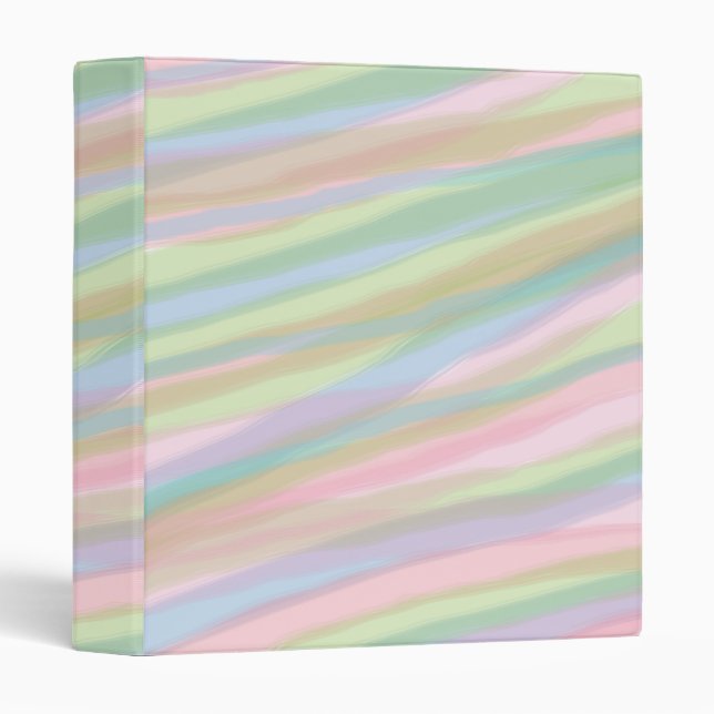 Cotton candy colors binder (Front/Spine)