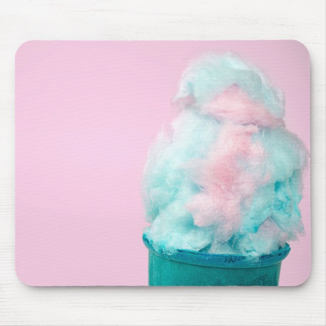 Cotton Candy Cone  Mouse Pad (Front)