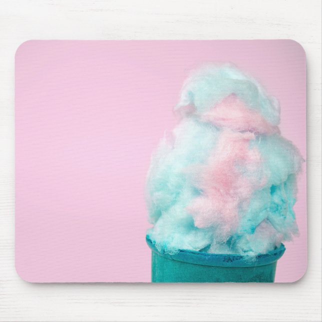 Cotton Candy Cone Mouse Pad (Front)
