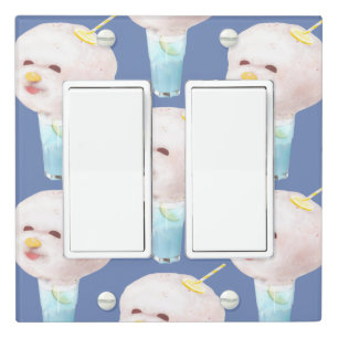 Cotton Candy Delight Light Switch Cover