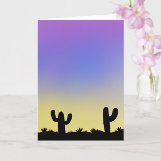 Cotton Candy Desert Card