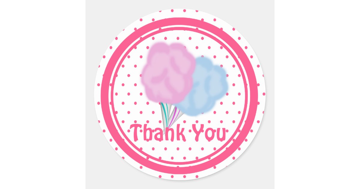 Cotton Candy stickers - Cotton Candy Labels - Favor Labels - Circus  Stickers - Carnival Stickers - Candy Stickers - Personalized Stickers