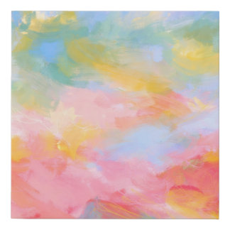 Cotton Candy Dreams | Abstract Sky Print