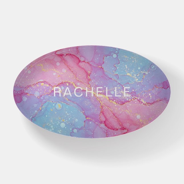 Cotton Candy Dreams Paperweight (Front)