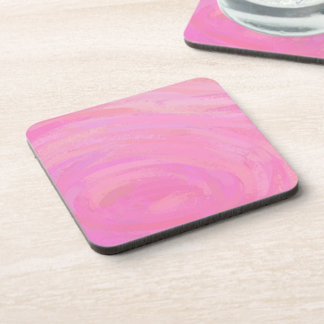 Cotton Candy Drink Coaster (Left Side)
