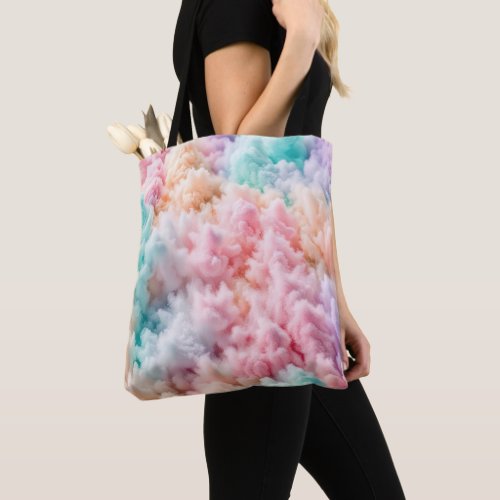 Cotton Candy Fluff Tote Bag