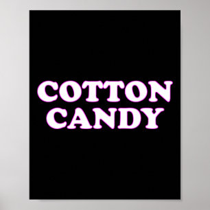 Cotton Candy Halloween Costume Pretend I'm Cotton  Poster