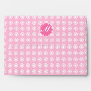 Cotton Candy Monogram Envelope