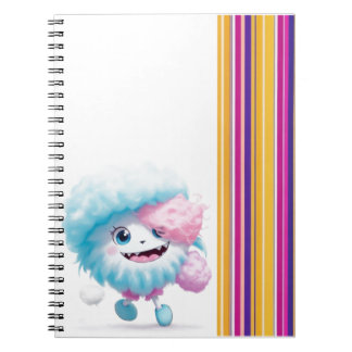 Cotton Candy Monster Note Notebook