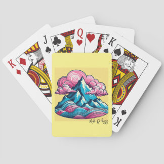 Cotton Candy Mountain 2 Playing Cards