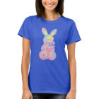 Cotton Candy Pastel colors Easter Bunny
