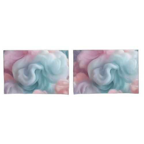 Cotton Candy Pastel Pillow Case