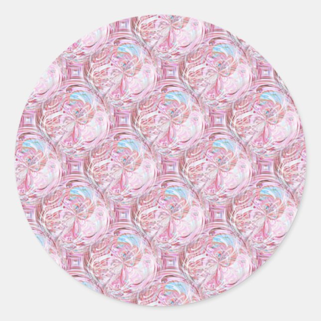 Cotton Candy Pattern Sticker (Front)
