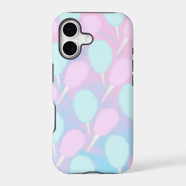 Cotton Candy Phone Case (Back)