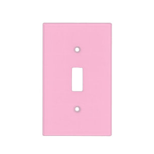 Cotton Candy Pink Light Switch Cover