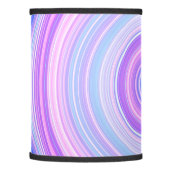 Cotton Candy Pink Sky Blue Purple  Lamp Shade (Left)