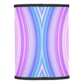 Cotton Candy Pink Sky Blue Purple  Lamp Shade (Back)