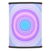 Cotton Candy Pink Sky Blue Purple  Lamp Shade (Front)