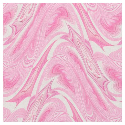 Cotton Candy Pink Swirl Fabric