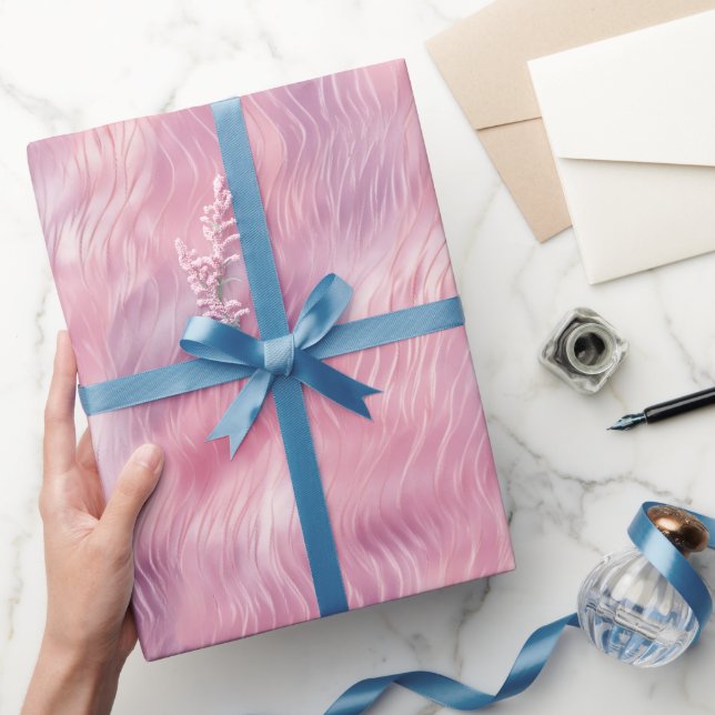 Cotton Candy Pink Wrapping Paper (Gifting)