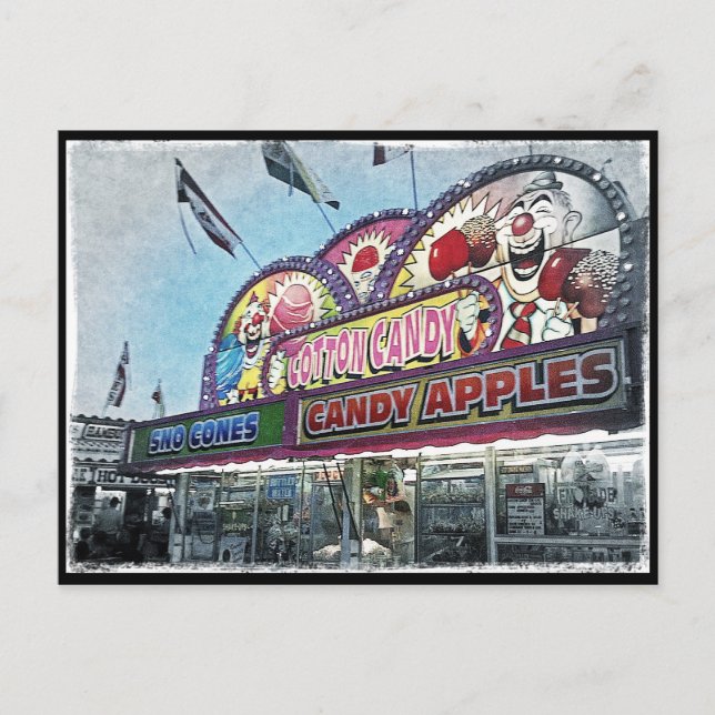 'Cotton Candy' Postcard (Front)