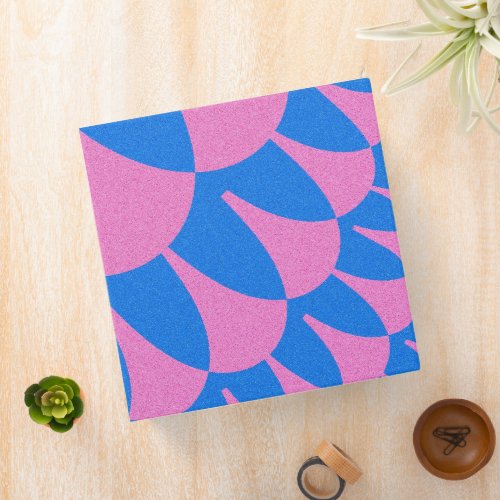 Cotton Candy Scales 3 Ring Binder