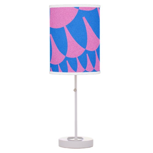 Cotton Candy Scales Table Lamp