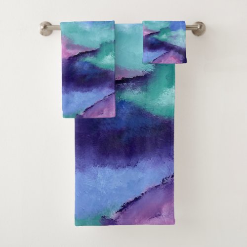 Cotton Candy Skies Bath Towel Set