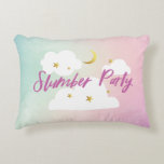 Cotton Candy Sky Slumber Party Pillow at Zazzle
