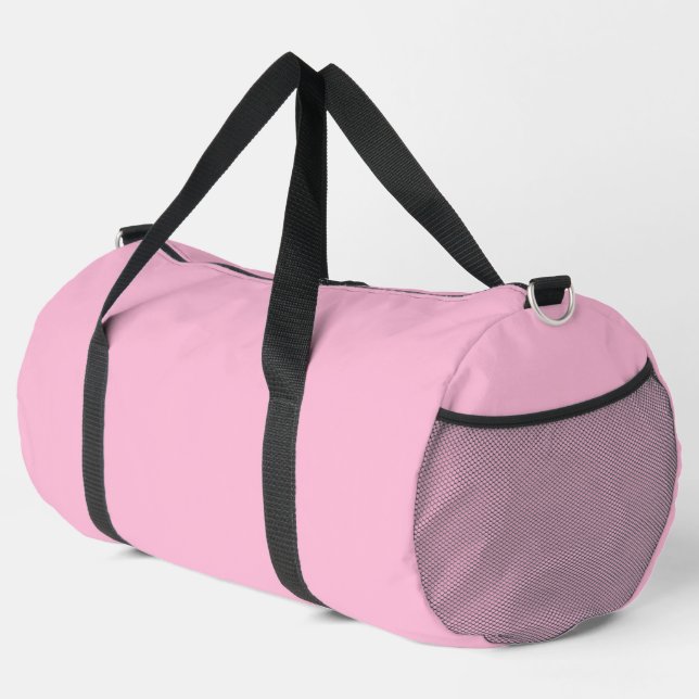 Cotton Candy Solid Color Duffle Bag (Right Corner)