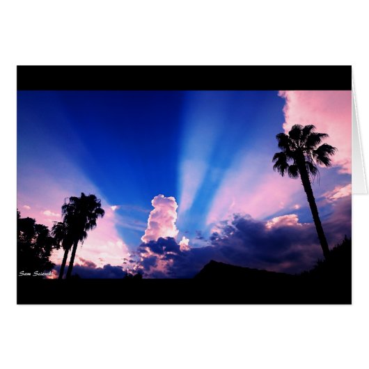 Cotton Candy Sunset Cards (Front Horizontal)