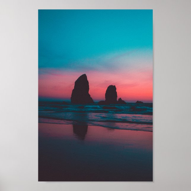 Cotton Candy Sunset Poster (Front)