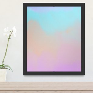 Cotton Candy Swirl Digital Print