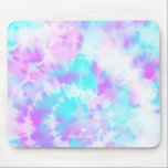 Cotton Candy Tie Dye Pattern Personalized Mouse Pad<br><div class="desc">Cool Tie Dye Pattern. Personalize it with you name,  monogram,  or favorite short message for a one of a kind design.</div>