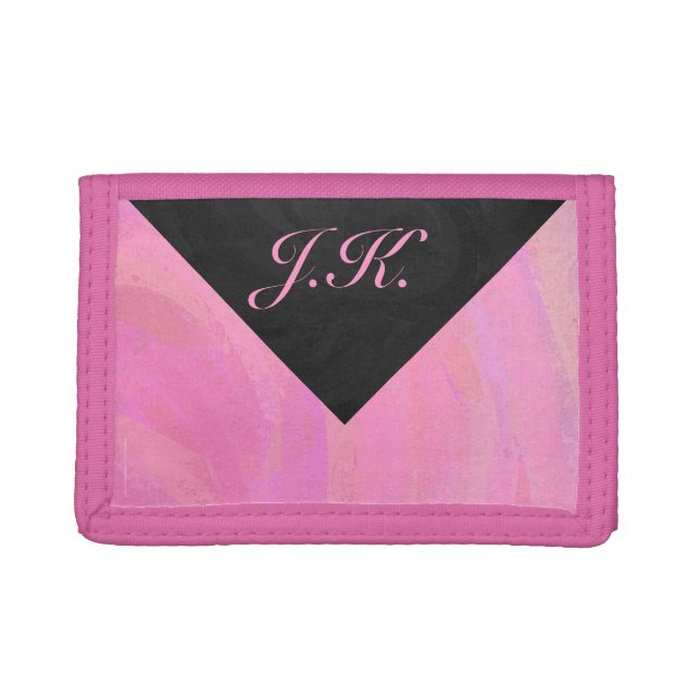 Cotton Candy Tri-fold Wallet (Front)