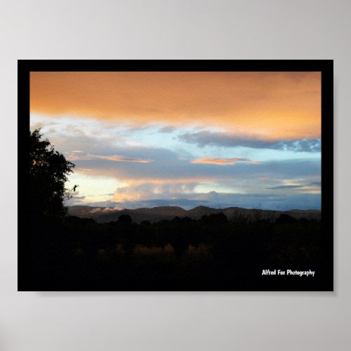 Cotton Candy Twilight Poster