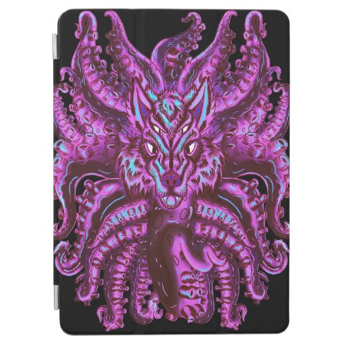 Cotton Candy Wolf Tulu iPad Air Cover